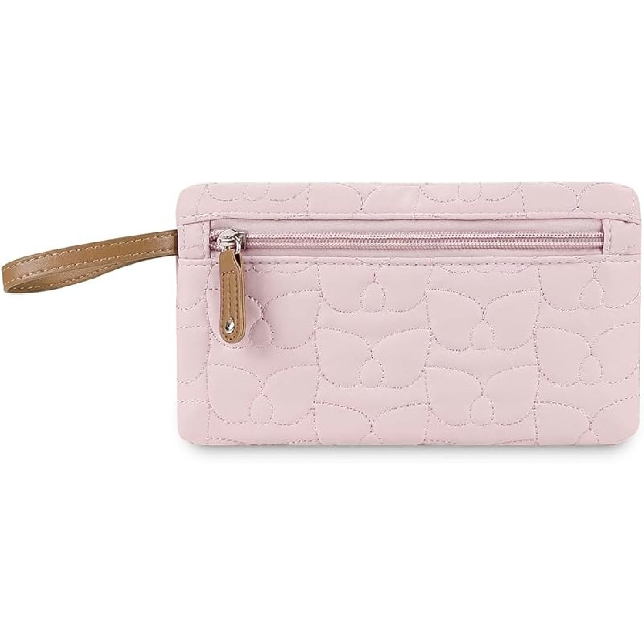 

MOMIGO Сумка для прорезывателей - Детские соски Слюнявчики Организация хранения Чехол-пауч для путешествий и улицы (синий) розовый