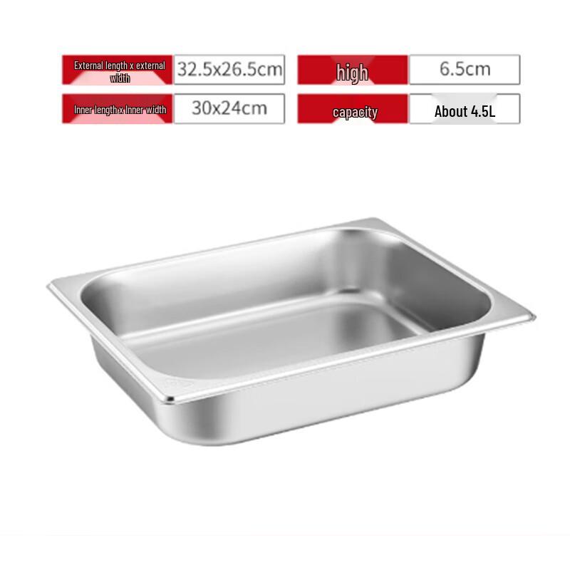 304 Stainless Steel Insulated Food Pan