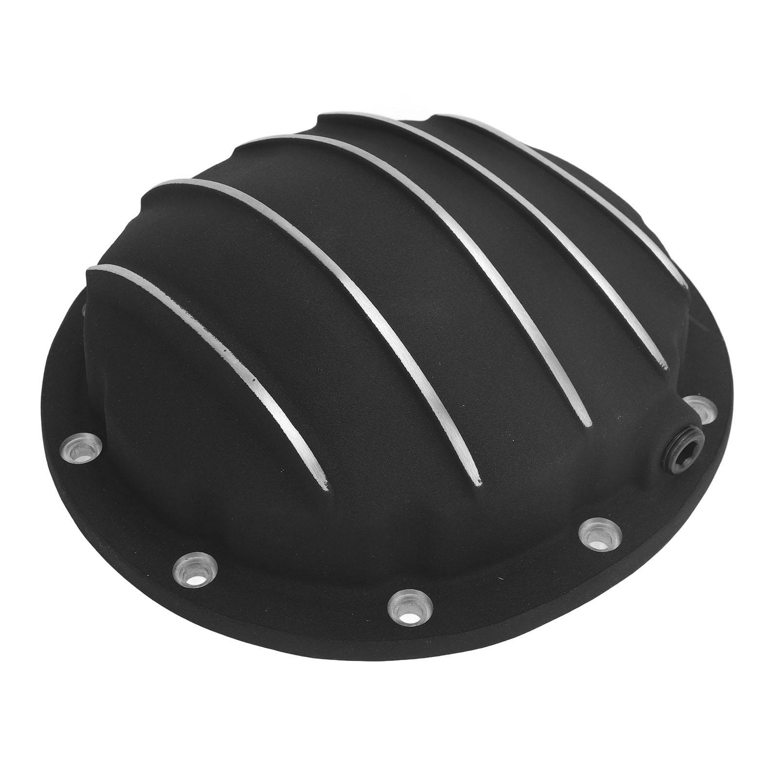 

Алюминиевая крышка дифференциала HRCGM85BK 10 болтов 1 2 дюйма NPT Крышка дифференциала автомобиля для Biscayne Caprice Express Impala чёрный