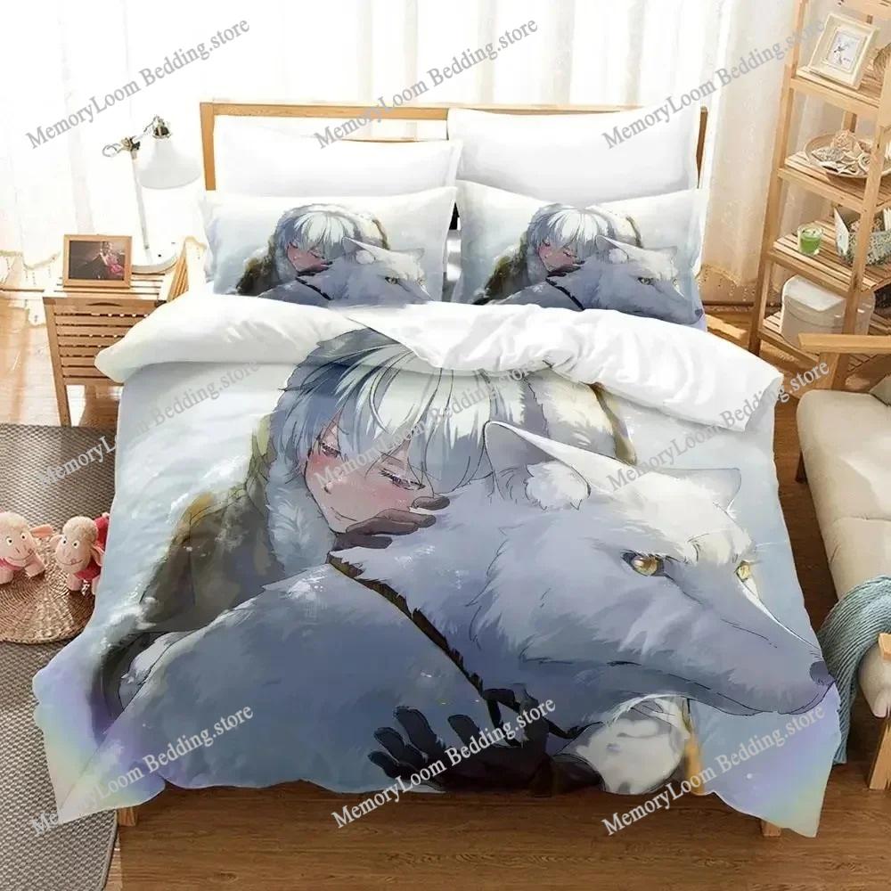 3D Printed Anime To Your Eternity Bedding Set Boys Girls Twin Queen Size Duvet Cover Pillowcase Bed Kids Adult Home Textile
