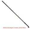 Extended Woodworking Drill Bit Template & Connection Rod for Hole Enlargement