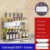 Stainless Steel Kitchen Storage Rack & Knife Holder Organizer