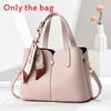 Minimalist Pu Shoulder Bag For Women With Large Capacity And Zipper Closure For Daily Use