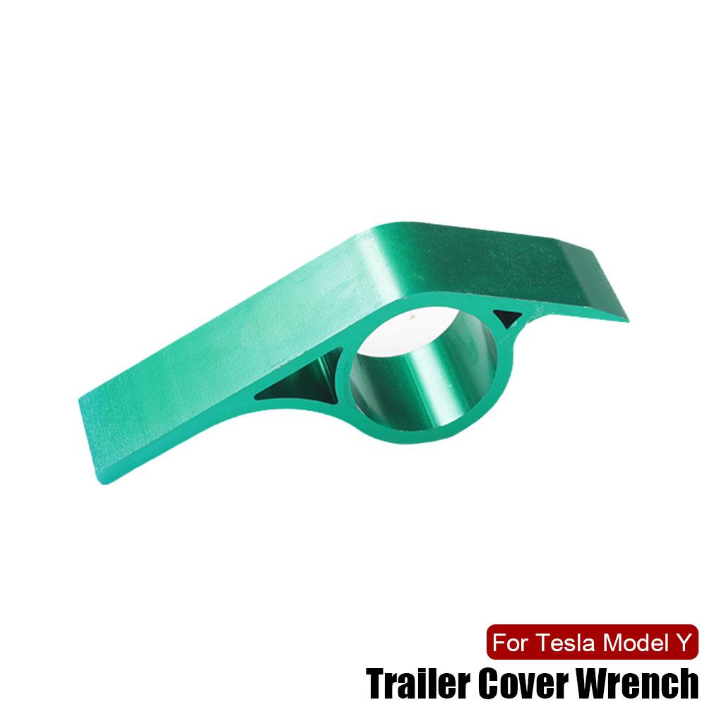 

Подходит для Tesla Trailer Cover Wrench1Pcs Набор инструментов для снятия крышки сцепного устройства Tesla Model Y Hitch Cover зелёный