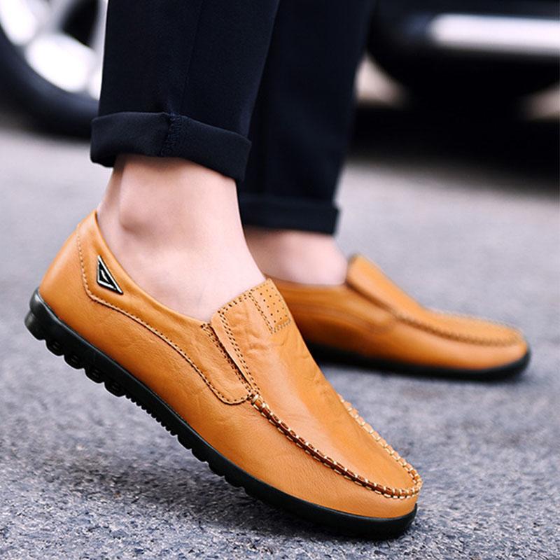 Мужская обувь из натуральной кожи — фото 9