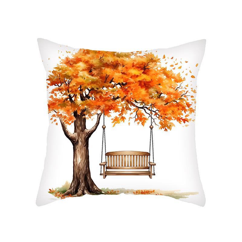 

Новая декоративная подушка на Хэллоуин, наволочка с принтом тыквы, подушка для гостиной, спальни, дивана, прикроватная подушка 45*45cm