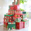 Weihnachtsgeschenkboxen Verpackung Geschenk Frohe Weihnachten Dekorative Kartons für Weihnachten Hausparty Dekor Navidad Neujahr Süßigkeitenbox Hülle
