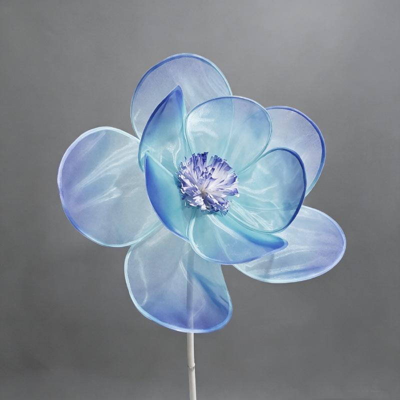 Organza Flower Heads for Aesthetic Wedding and Room Decor