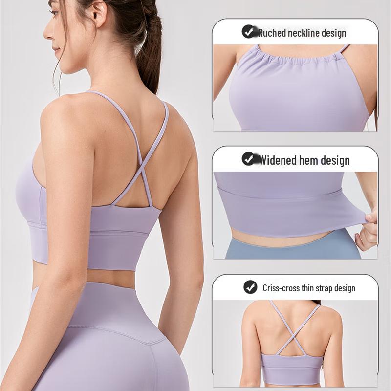 Yudong Halter Sports Bra & Yoga Tank Top