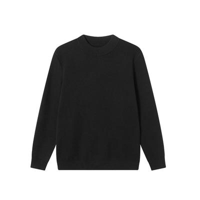 Jingdong Jingzao Men's Machine Washable Half-Turtleneck Knit Sweater
