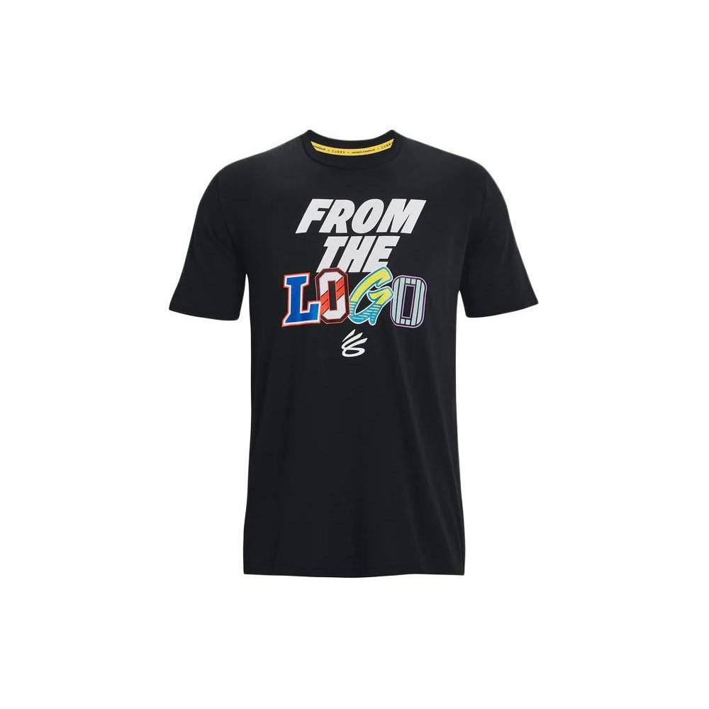 Under Armour Curry From The Logo T-shirt Black Men s 1374212-001 XL