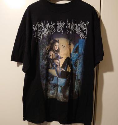 Vintage Cryptoriana Koszulka Cradle Of Filth Klasyczna Męska Czarna S-2345XL EM0379 Koszulka Unisex