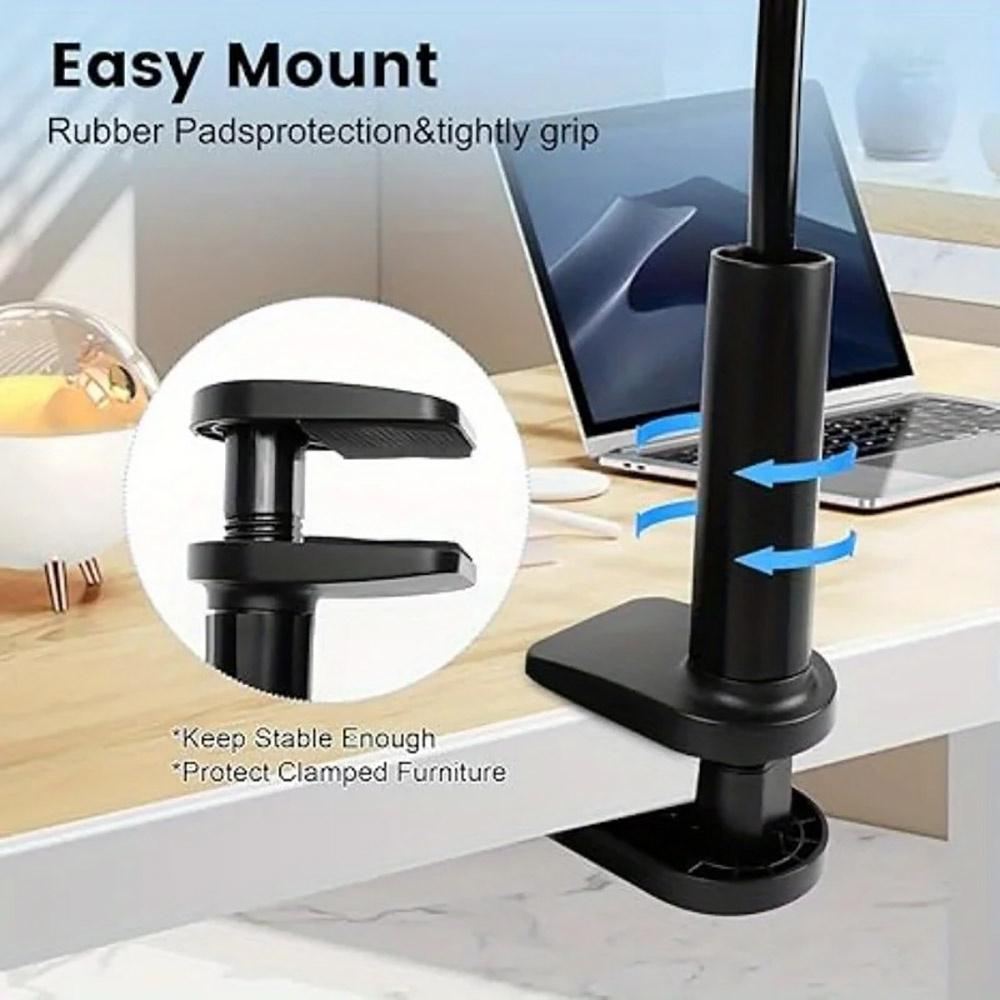 Tablet Phone Holder 360 Degree Rotating Spiral Base Lazy Person Rack Holder Phone Bedside Bracket Desktop Stand No Need To Hold