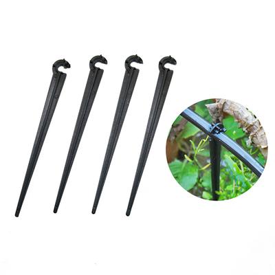 200 pezzi 4/7mm Supporto per tubo capillare a forma di "C" Tubo da 4/1" Supporto fisso per irrigazione a goccia Micro-Spray Supporto per irrigazione a goccia Strumento per irrigazione