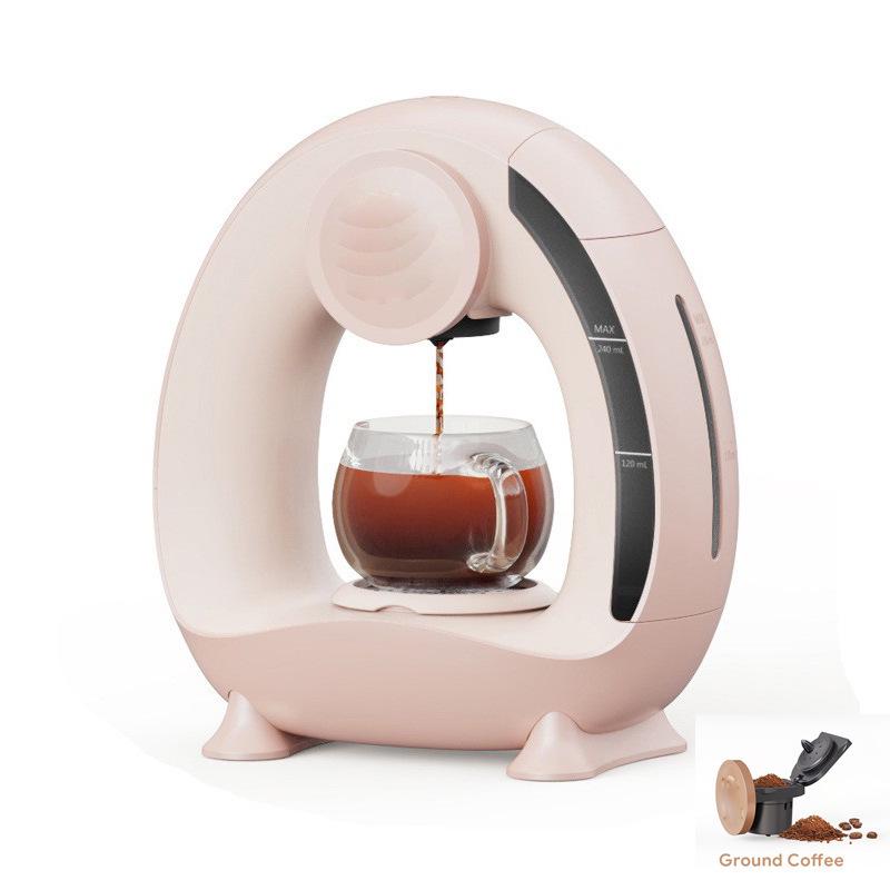 Hairui přenosný tichý mini kávovar na překapávanou kávu