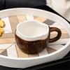 280ml  Porcelain Coffee Cup Design Style Cup For Kitchen Breakfast decoration