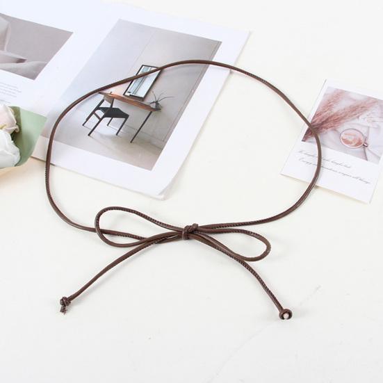 Women Belt Imitation Thin Belt Coats Waistband Casual Office Dresses Shirts Sweaters Leather Wear-Resistant