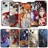 Tian Guan Ci Fu Heaven Official's Blessing Luxury Phone Case For iPhone 15 13 14 12 11 Pro MAX XR X SE XS 7 8 Plus Black Cover