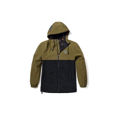 Outdoor Casual Waterproof Jacket Men Jacket Dark-Olive-Green A6QK9-DY7