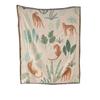 Versatile Ins-Style Line Illustration Blanket: Perfect for Camping, Casual Use, Naps, Throwing, Sofas, Picnics, and Bed Ends.