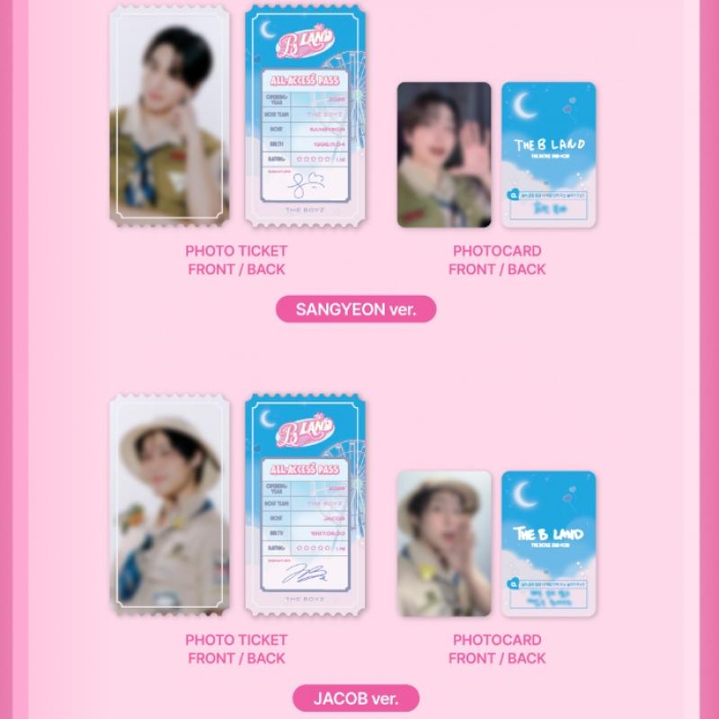 The Boyz 11 Photo Ticket Set