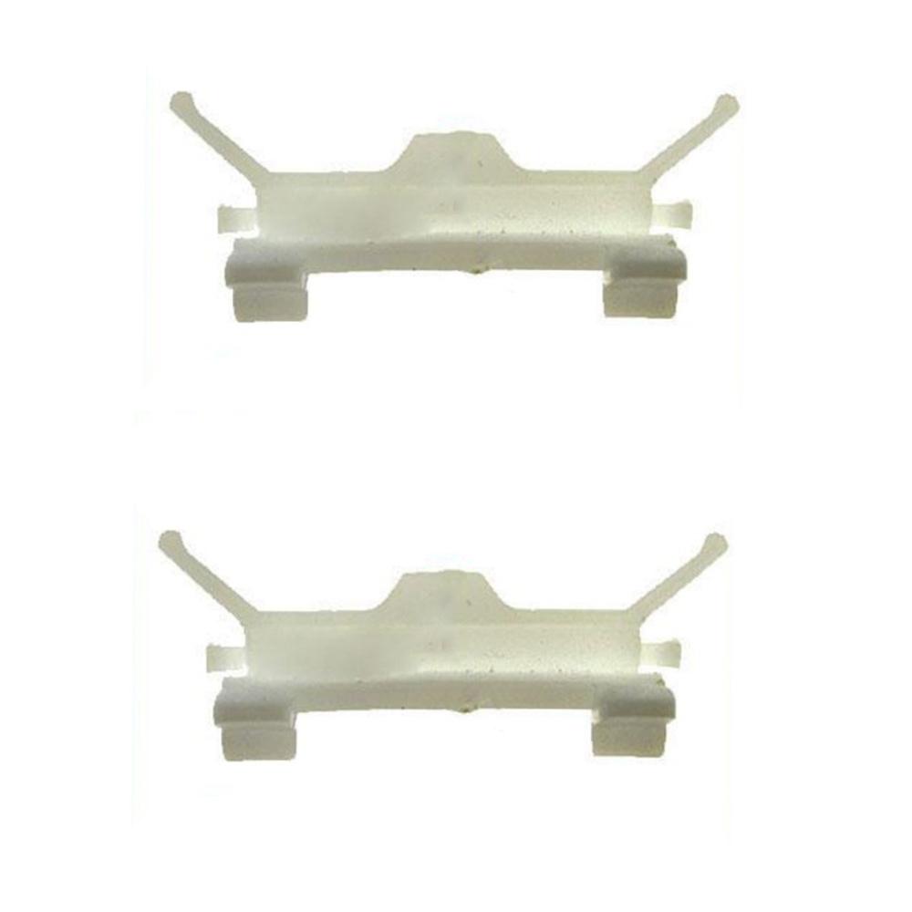 New 10Pcs Car Roof Drip Rail Weatherstrip Molding Clips for Hyundai Elantra White