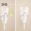 Shoes Drying Rack with 360-Degree Rotating Hook Strong Load-Bearing Windproof Insoles Clip Clothing Rack Hanger