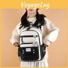 Trendy Casual Backpack For High School Students With Lightweight Design And Comfortable Fit
