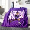CR7 Football Blanket Ultra-Soft Suitable for Chair Sofa Livingroom for All Occasions Modern Style Perfect Gift for Relatives and Friends