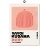 Japanese Yayoi Kusama Pumpkin Polka Dot Wall Art Canvas Painting Nordic Posters And Prints Wall Pictures For Living Room Decor