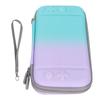 Game Console Storage Bag Shock Proof Gradient Color Handheld Gamepad Protection Bag with Accessories for N Switch