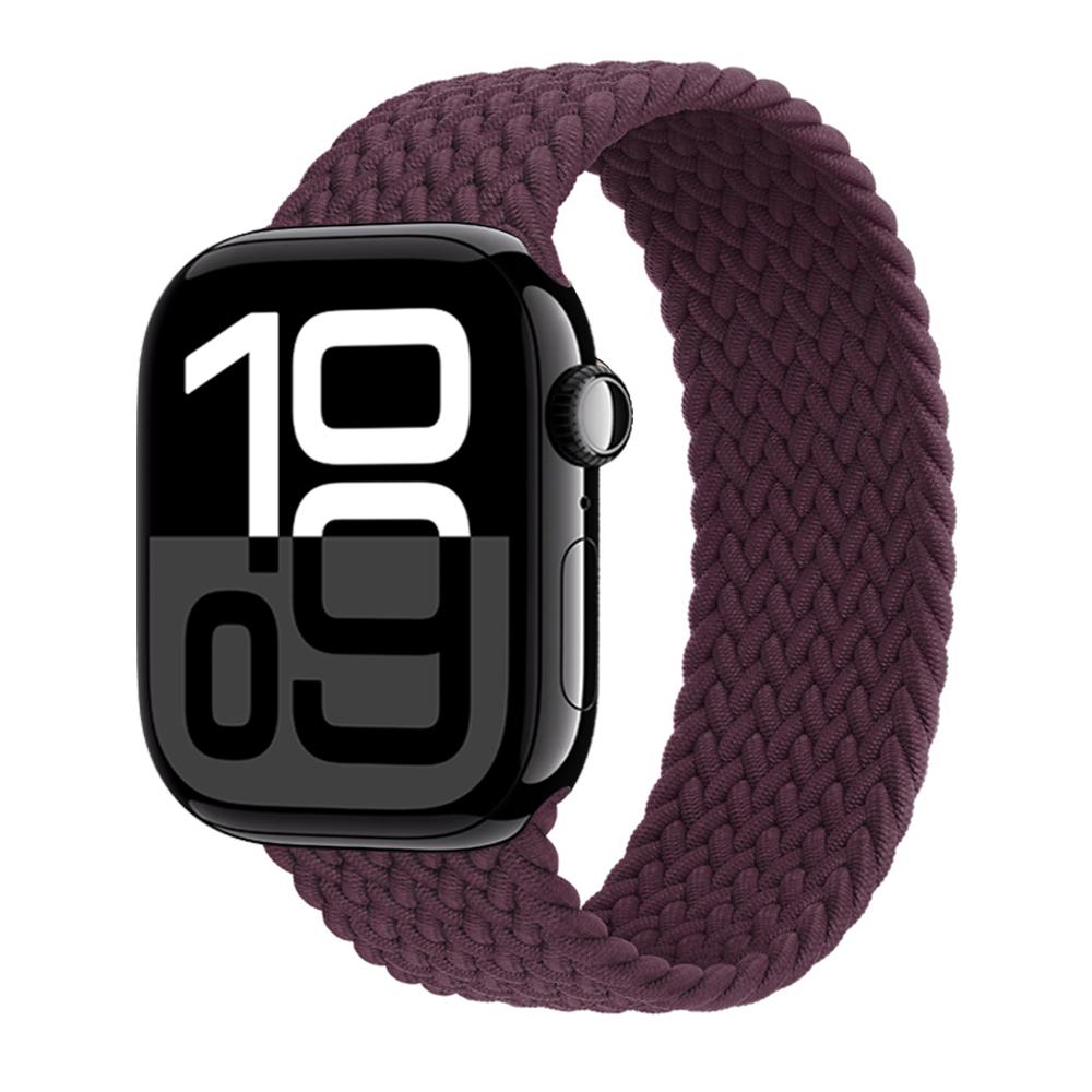 Straps For Apple Watch Bands 44mm 45mm 40mm 41mm 49mm 46mm 42mm Braided Solo Loop Correa Bracelet Iwatch Series 11 10 9 7 8 SE 6