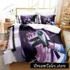 Bikini Saekano How To Raise A Boring Girlfriend Bedding Set Cartoon Anime Three-piece Set Adult Kid Bedroom Duvet Cover Sets741