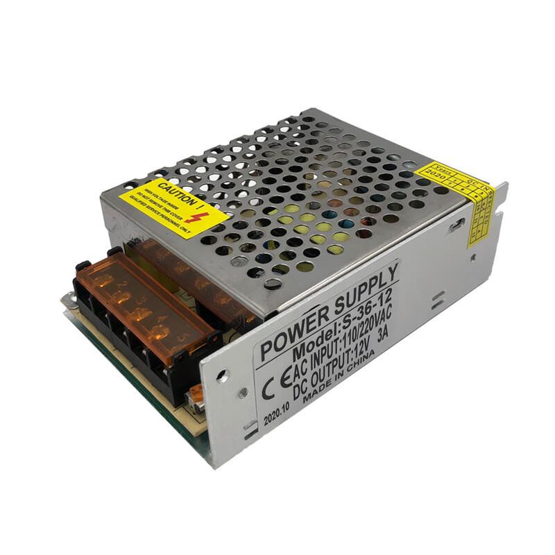 

Zhuo Chi Indoor 12V 3A LED Switching Power Supply CN plug (adapter included)