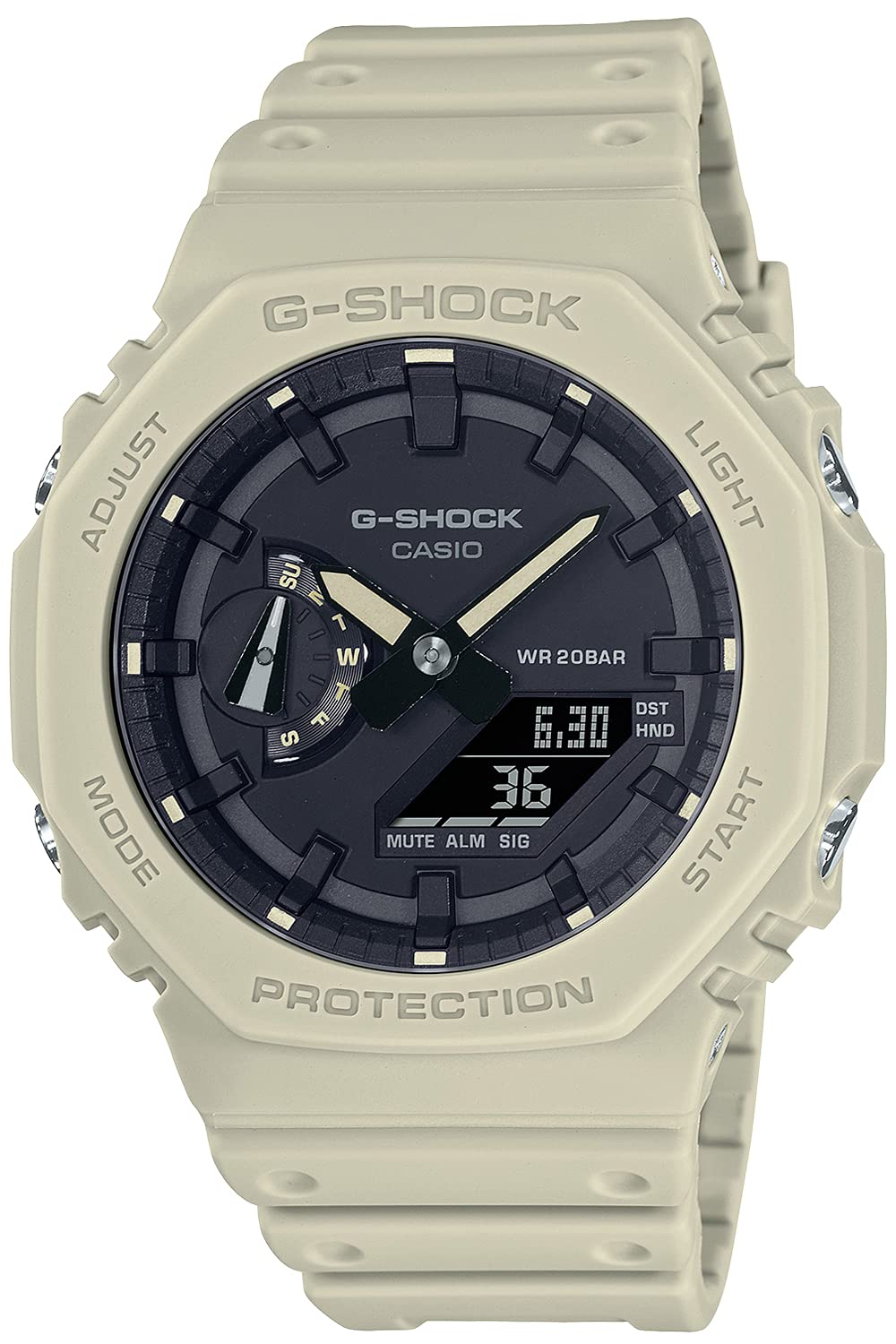

Часы Carbon Core Guard Structure Brown [Casio] G-Shock [] GA-2100-5AJF Мужские бежевый
