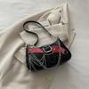 Women S Korean Style Simple Casual Handbag Vintage Fashion Underarm Shoulder Bag