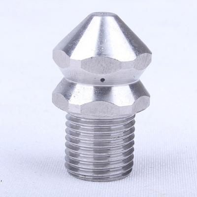 Drain Cleaning Sewer Cleaning Nozzle 1/4 Inch Stainless Steel Drain Nozzle 4/5/7 Jets Pipe Dredging Pressure Washer Sprayer