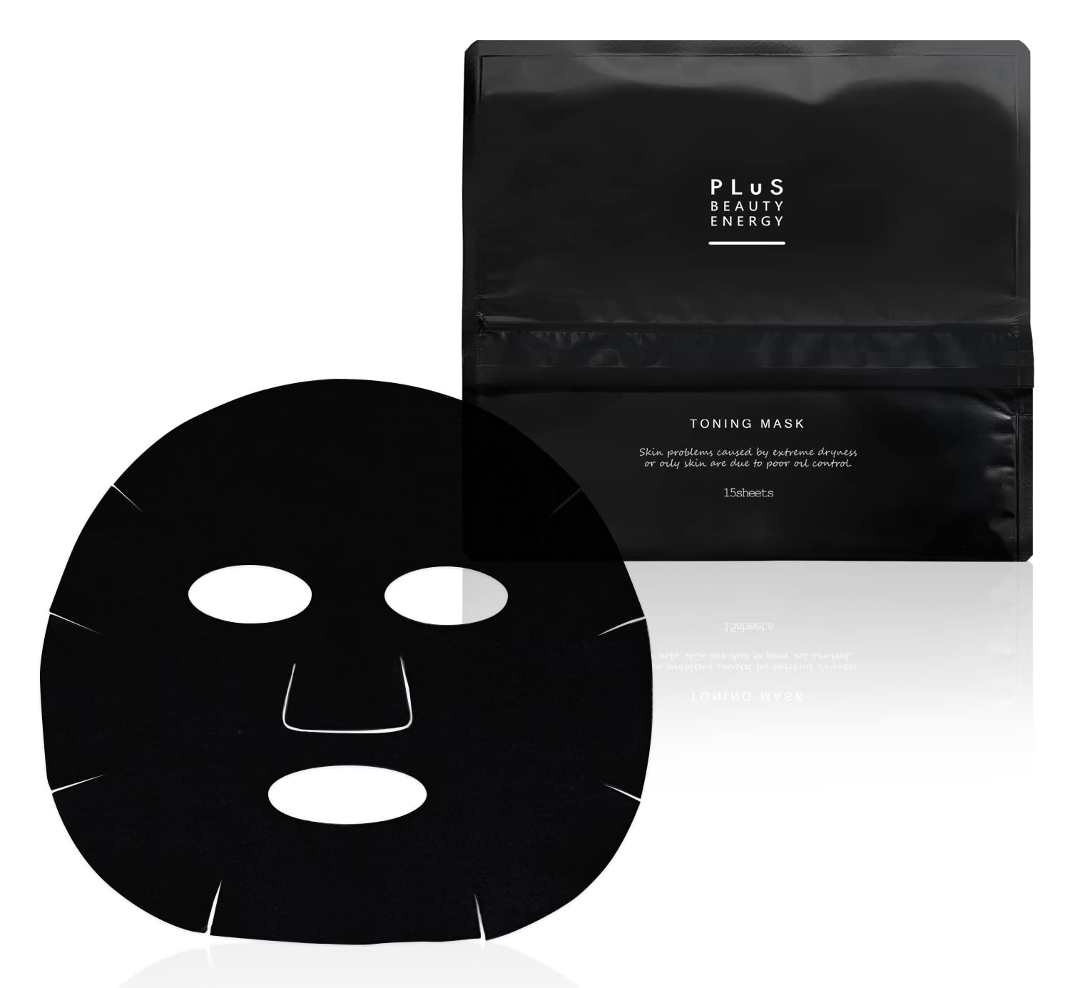 

Skincare PLuS Toning Sheet Mask Sheets Vitamin C Binchotan Shine Made in Japan [Men s Pack] All-in-One Toner, Moisturizing, Anti-Aging Care, (15 /