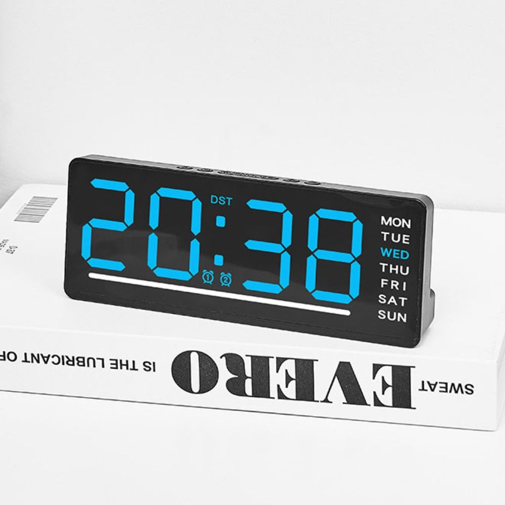 12/24H Digital LED Clocks Multi-functional Alarm Clocks New Electronic Clock