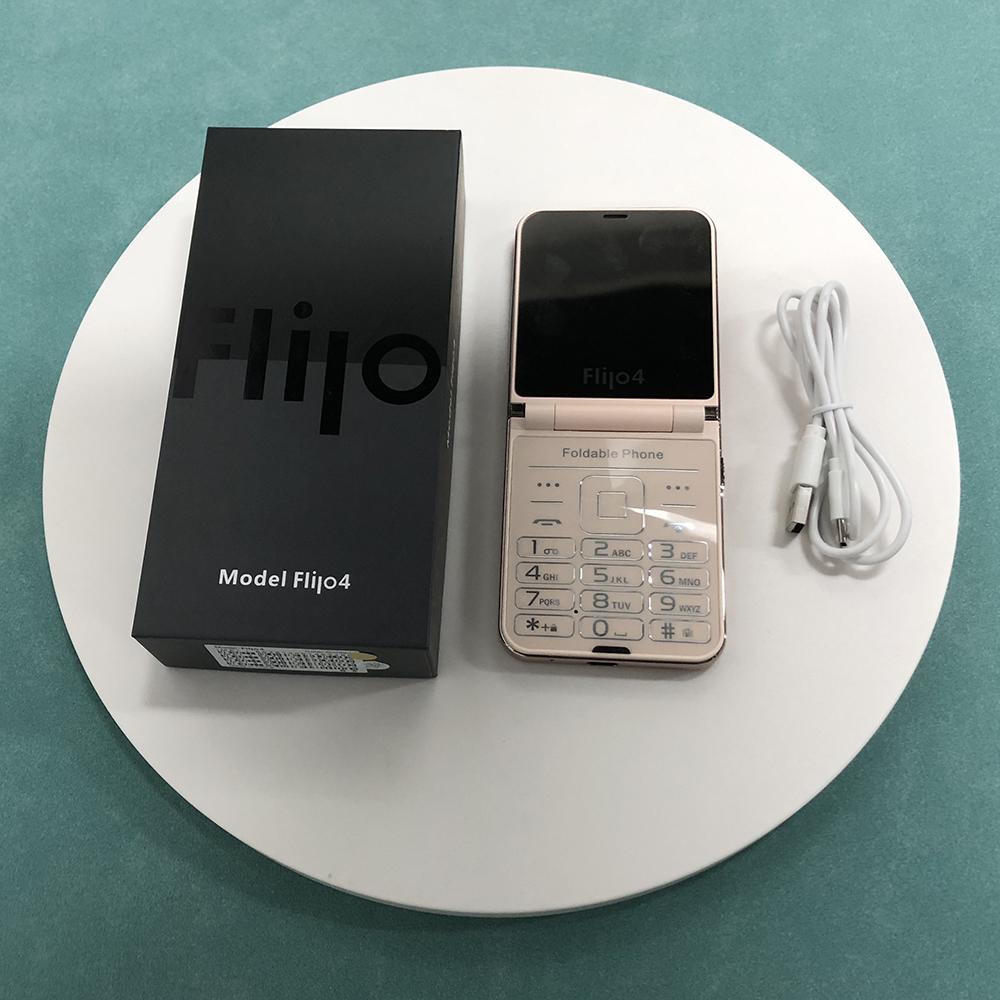 F265 Klapphandy 2,55 Zoll 1400 mAh FM-Radio Kamera Taschenlampe 4 SIM-Karte 2G Feature Phone