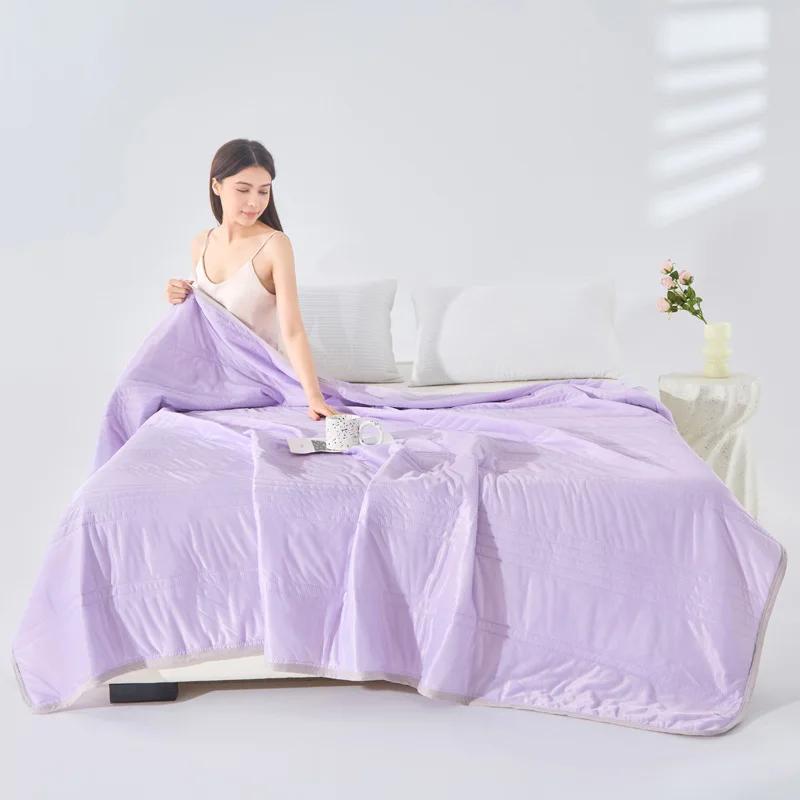 New Cool Silk Xia Liang Quilt Class A Solid Color Simple Wind Summer Quilt Cold Xia Liang Air Conditioner Quilt