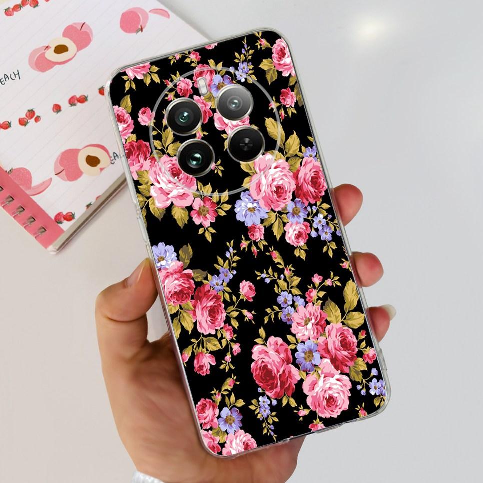 Case For Realme 12 Pro 6.7" Fashion Cute Cartoon Cat Soft Silicone TPU Cover For Oppo Realme12 Pro 12Pro Plus Bumper Phone Case