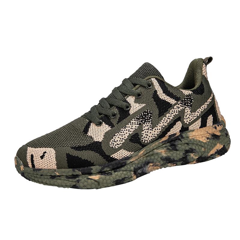 

Men s Women s Matching Camouflage Casual Shoes Fashionable Mesh Sports Shoes Low Top Running Shoes Anti-skid Work Clothes Shoes 36