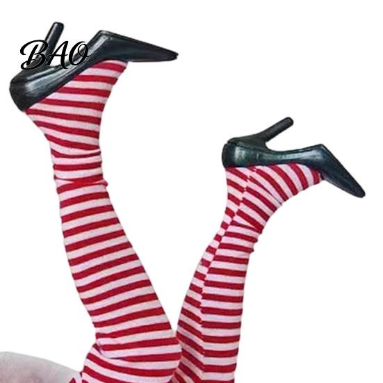 Christmas Party Props Elf Shaking Leg Decoration, Electric Santa Claus Green Hair Decor for Xmas Tree, cHalf Body Ormament