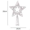 Christmas Tree Top Star ,Christmas Decoration ,Xmas Ornament ,Snowflake Ornaments