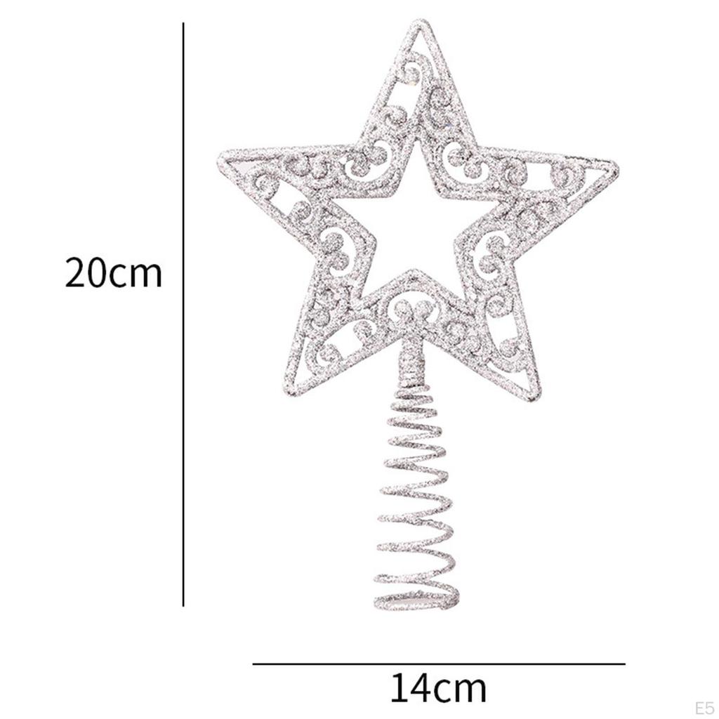 Christmas Tree Top Star ,Christmas Decoration ,Xmas Ornament ,Snowflake Ornaments