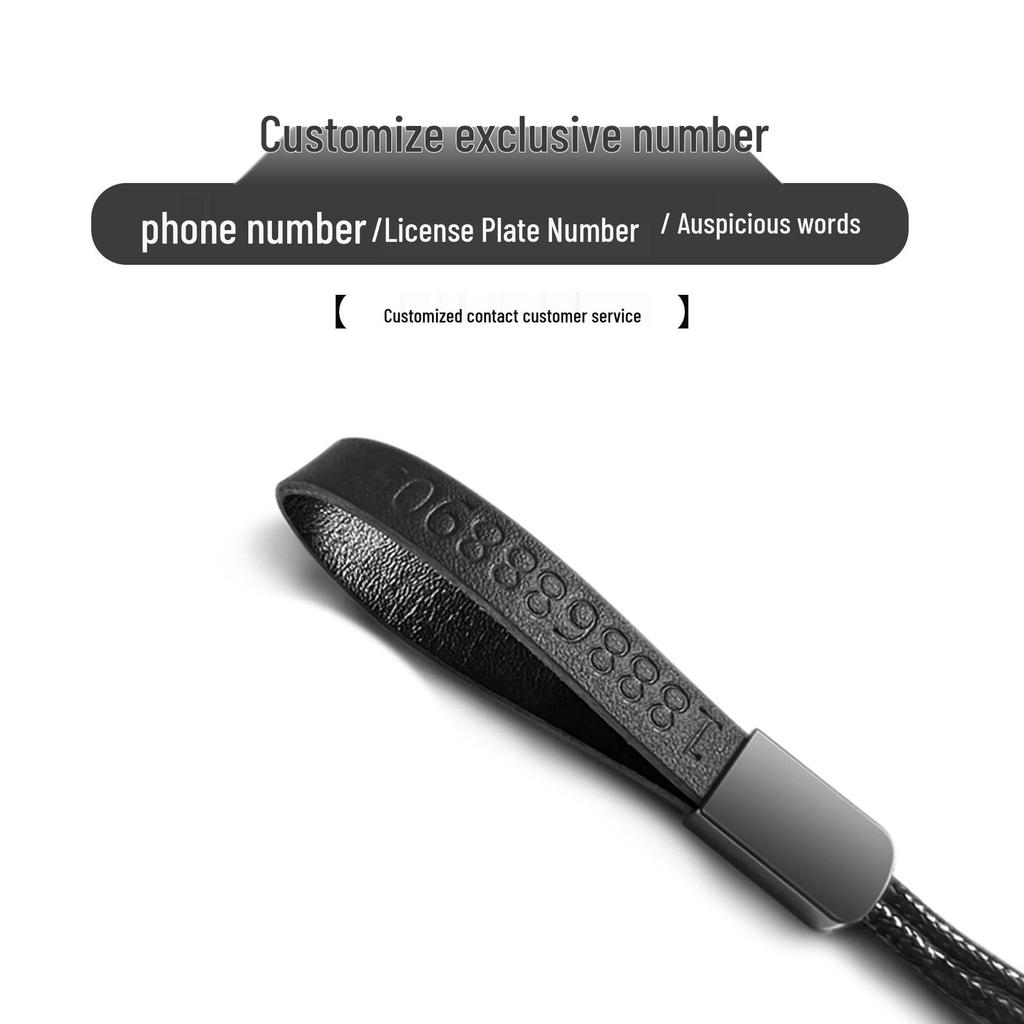 Genuine Leather Key Protective Cover for Jike 007GT - Minimalist Style Car Interior Accessory