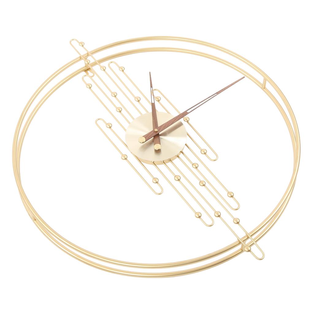Wall Clock Unique Design Elegant Fashionable Hanging Clock Decoration with Premium Walnut Hands