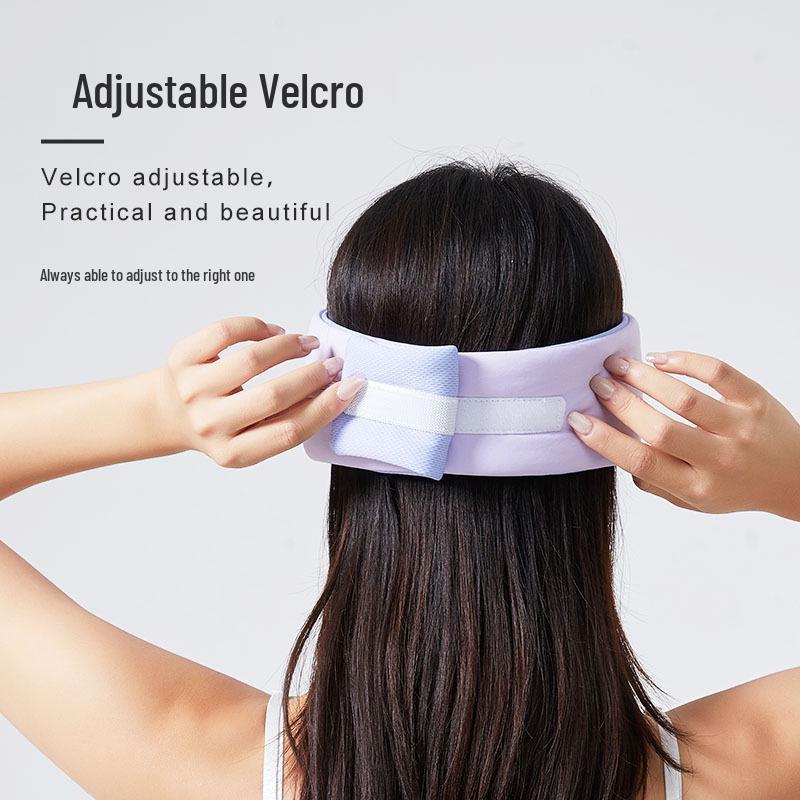 Warm & Cool Dual Sensation Eye Mask for Sleep: Light-Blocking, Full Coverage, Perfect for Office, Travel, and Naps