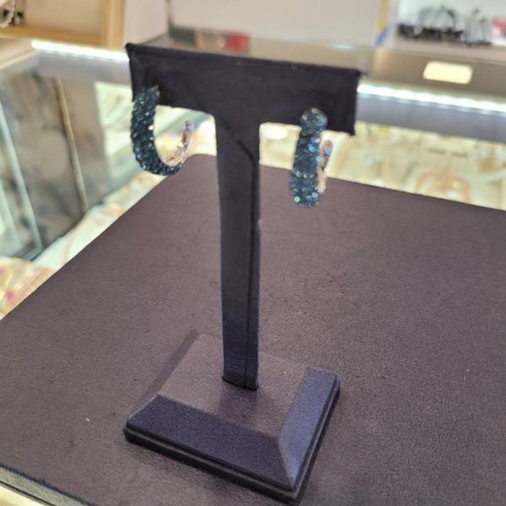 ARTRIA Leather Chain Ring Cubic E Earrings OGGERFR0003PCF